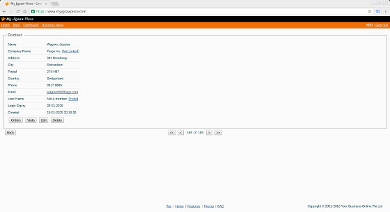 Invite contacts with one simple click