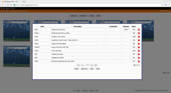Support for multiple warehouse locations