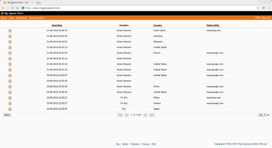 Detailed website traffic made easy